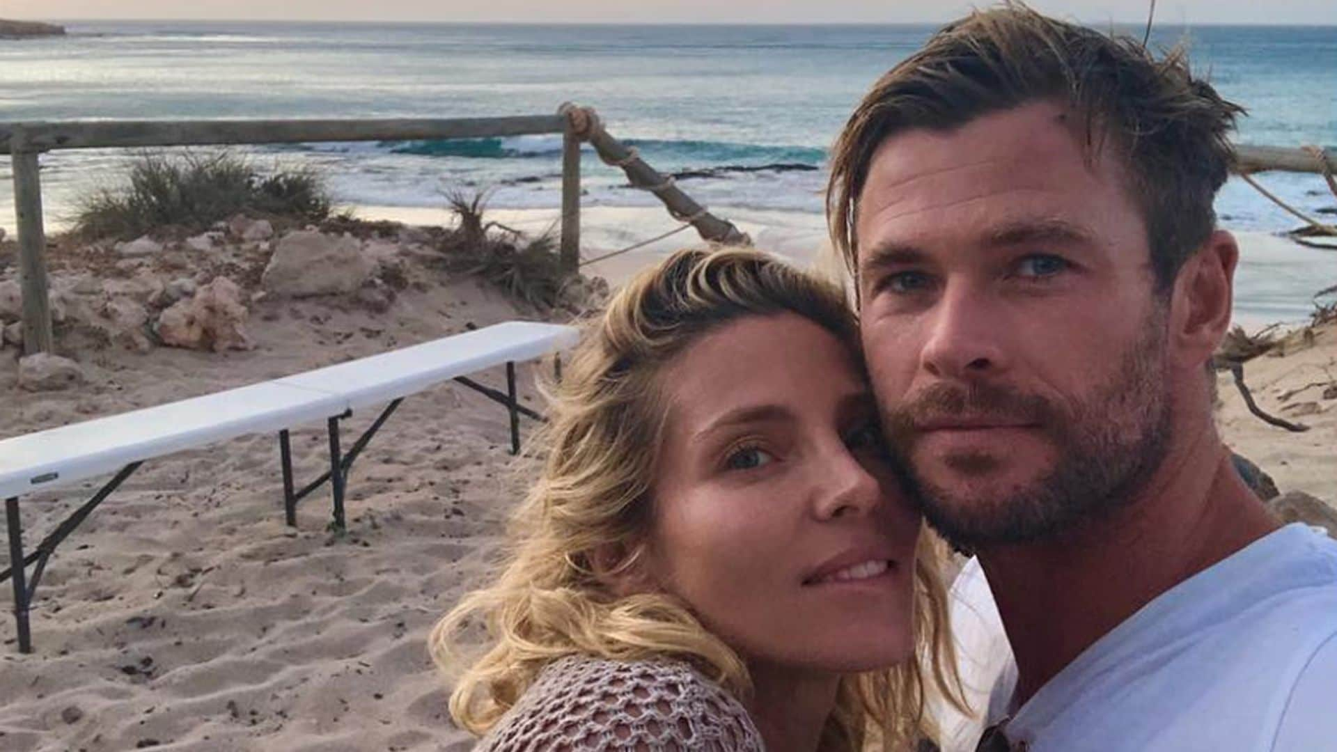 Chris Hemsworth, el lavaplatos más sexi, pillado por Elsa Pataky en plena faena