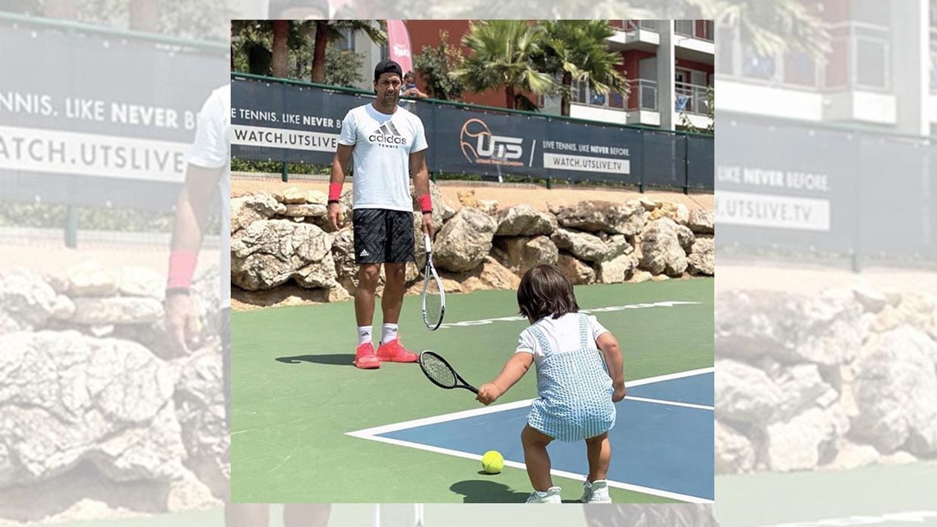 Miguel, hijo de Ana Boyer y Fernando Verdasco, se parece a su padre también en este significativo detalle