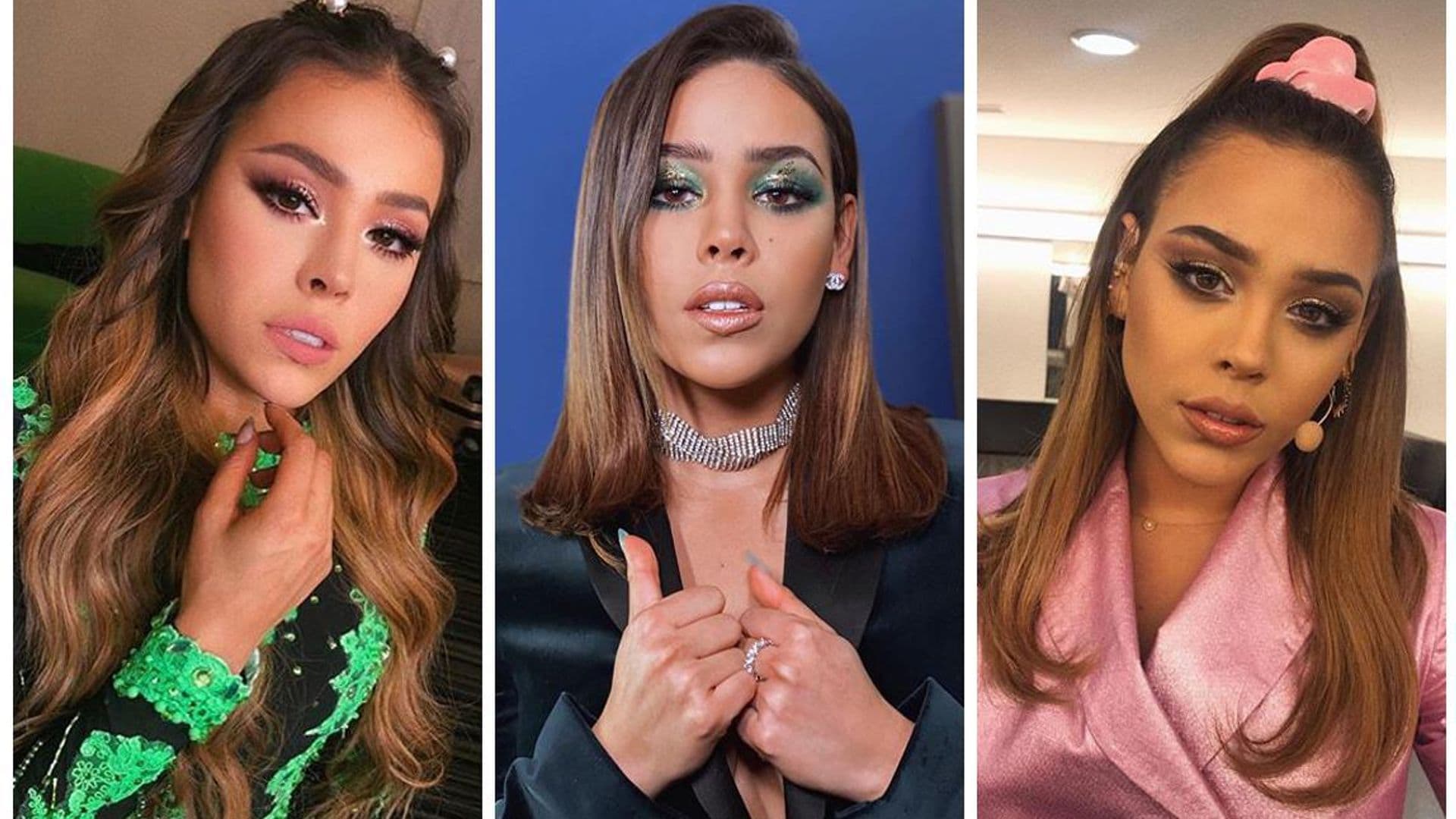 Danna Paola y los 9 peinados más fashionistas ¡te servirán de inspiración!