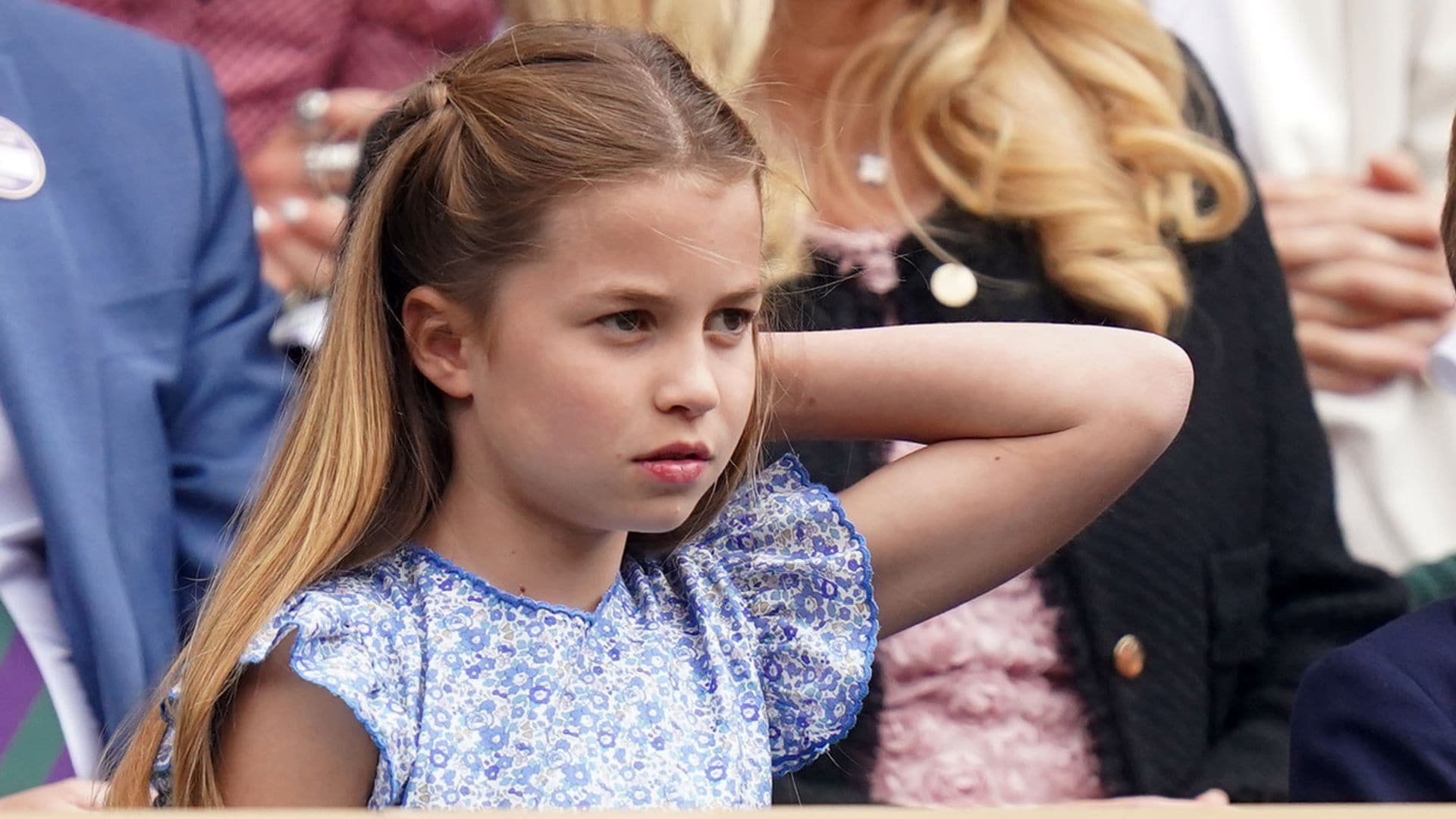 El vestido español de la princesa Charlotte para su debut en Wimbledon: ¿Guiño a Carlos Alcaraz?