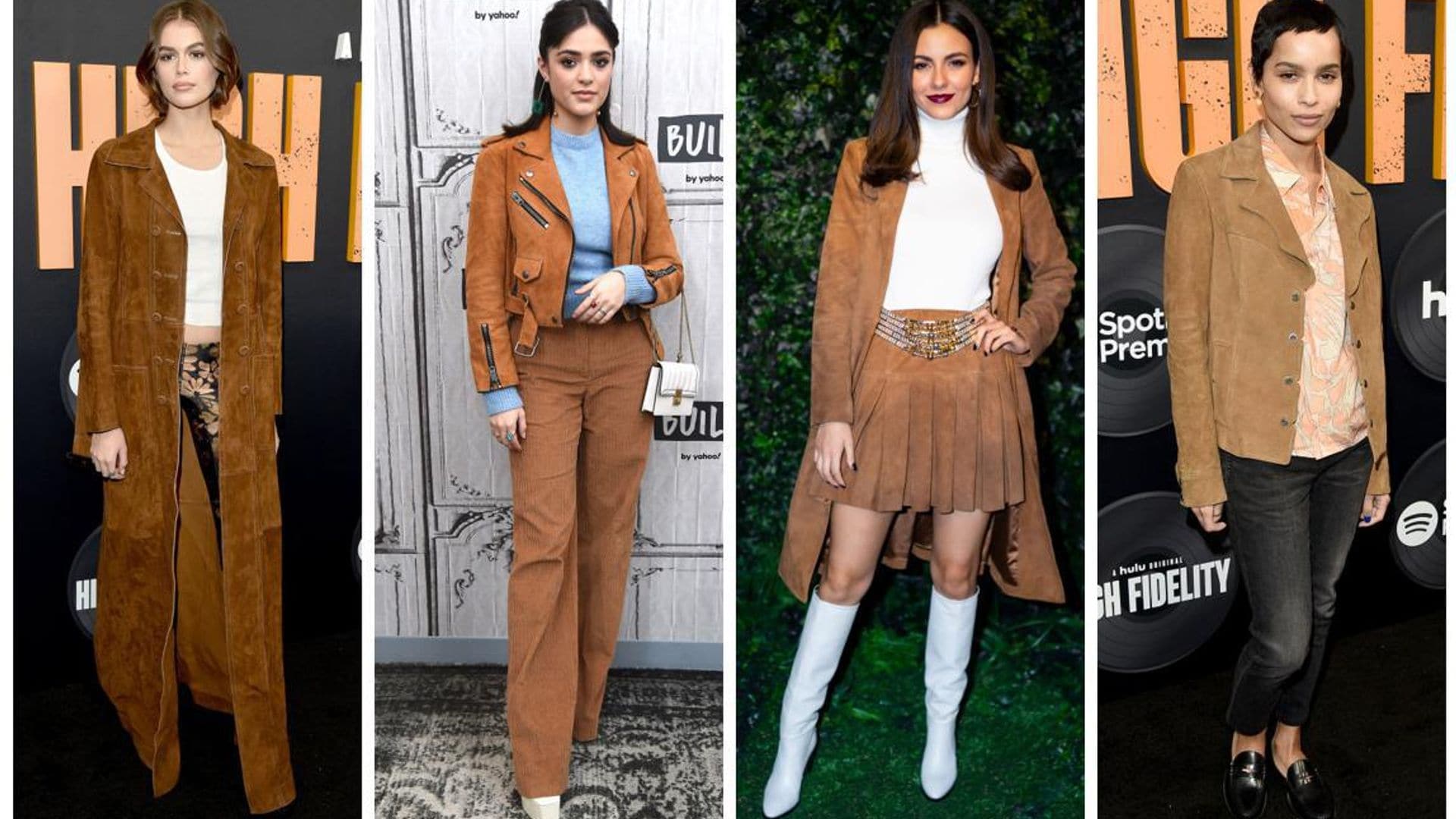 4 looks que demuestran que la gamuza de los 60 y 70 está de vuelta