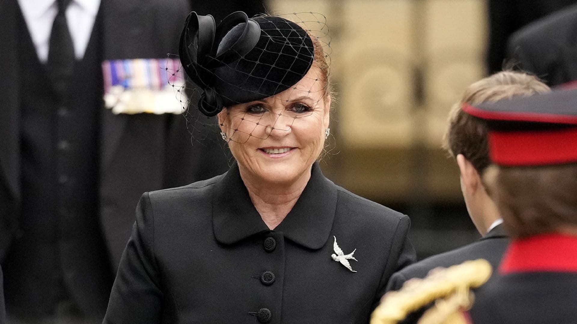 Sarah Ferguson, exmujer del príncipe Andrés, se une a los Windsor en el último adiós a la reina Isabel