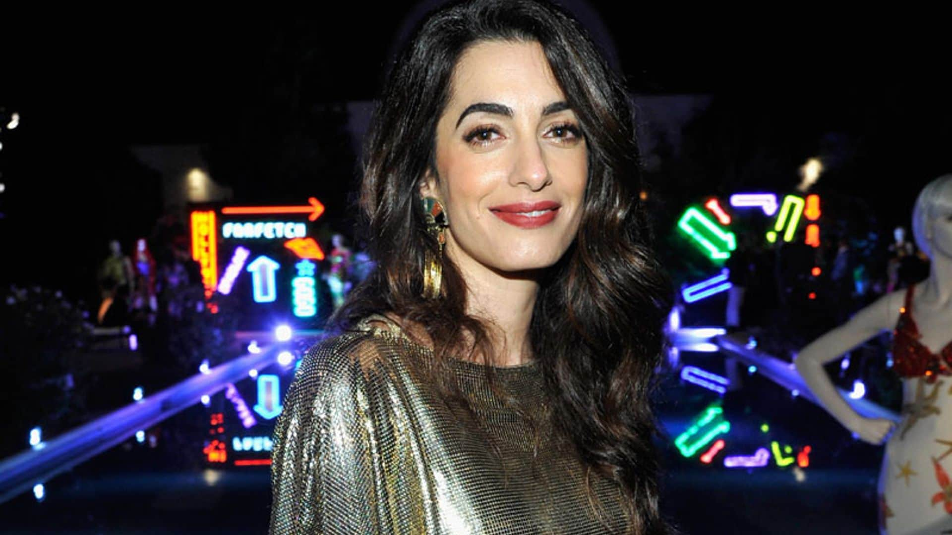 El vestidor de Amal Clooney guardaba un secreto revelador desde hace años