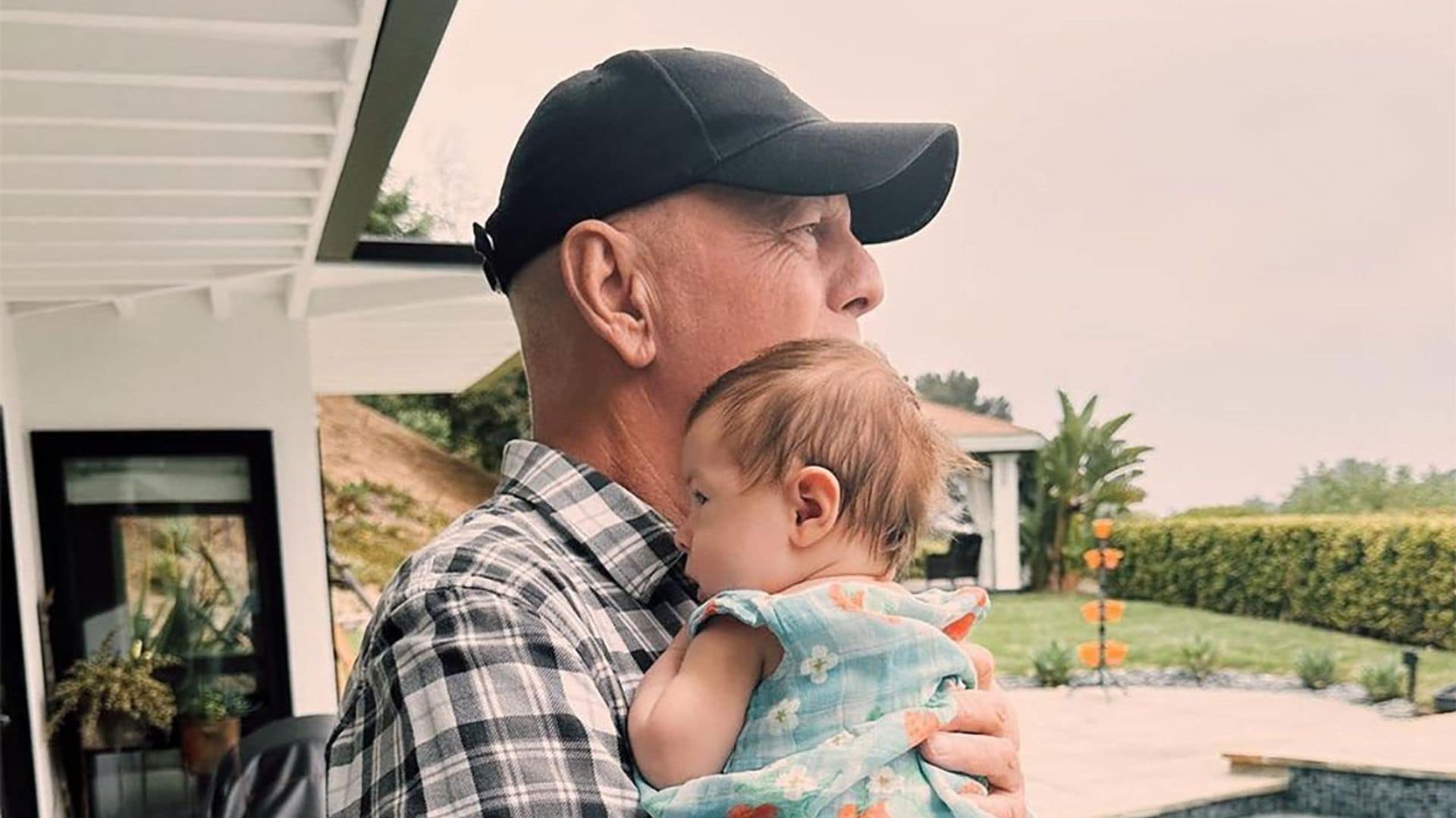 Las preciosas fotografías de Bruce Willis con su nieta