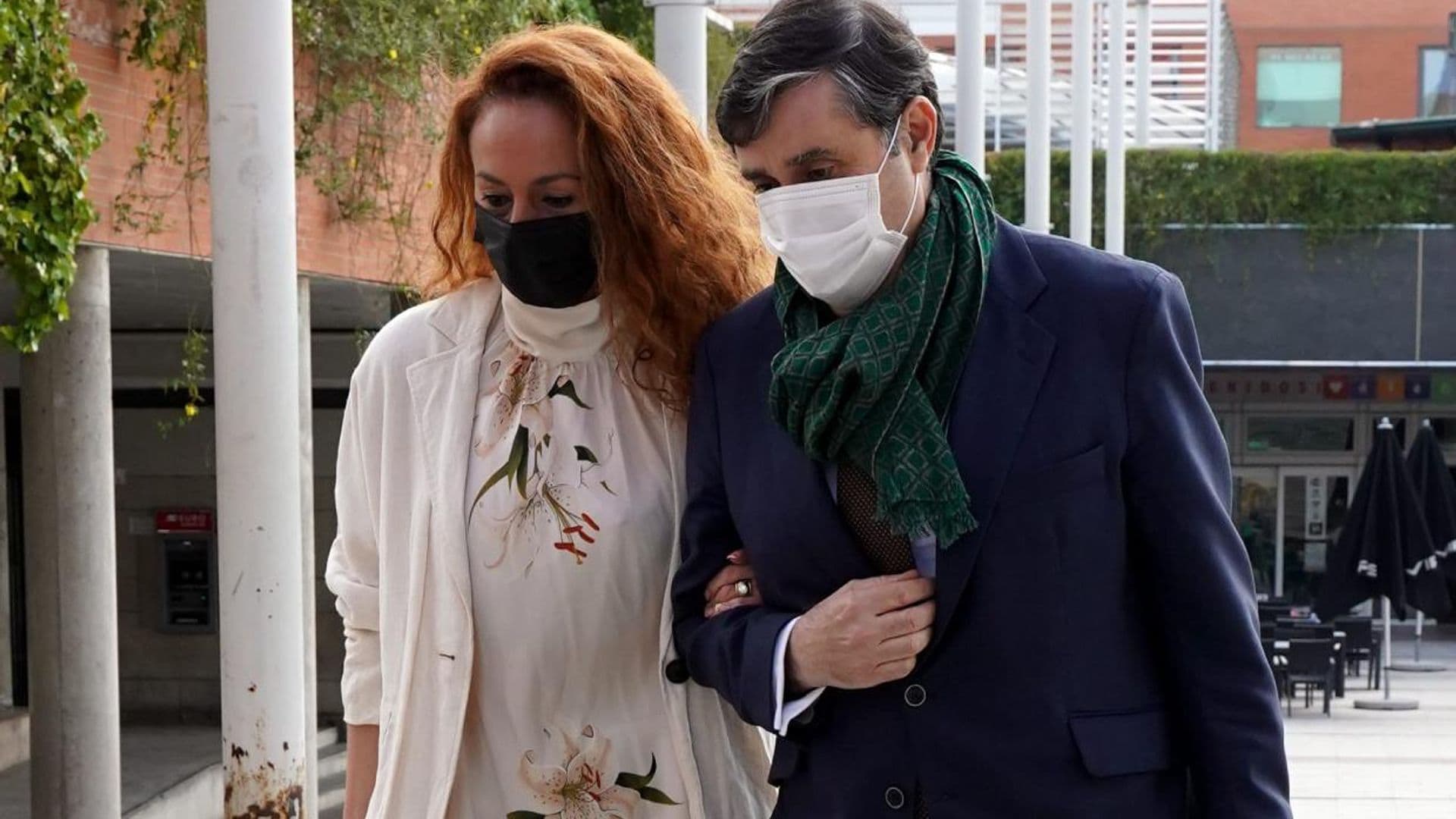 Rocío Carrasco declara en el juzgado tras la demanda presentada por Antonio David Flores