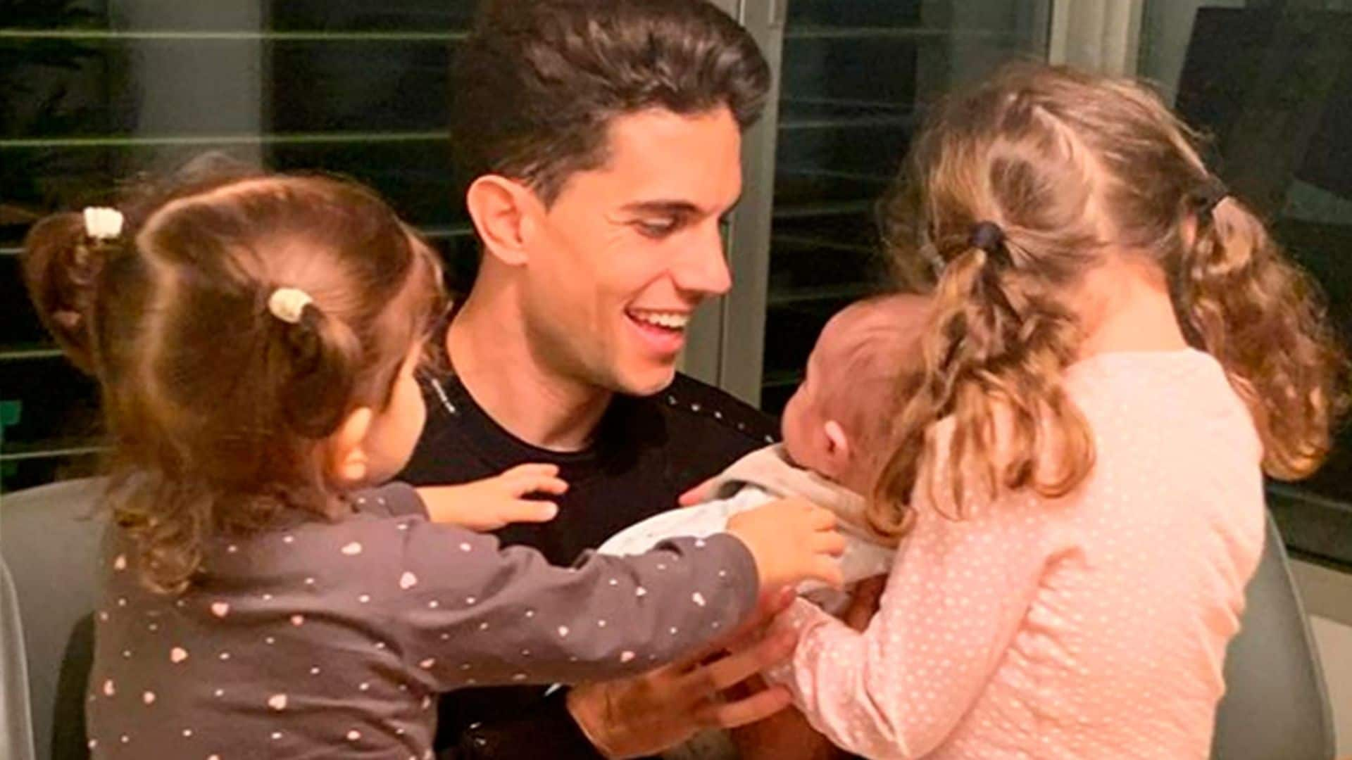 ¡Vamos, papá! Melissa Jiménez muestra quién es el fan más simpático de Marc Bartra