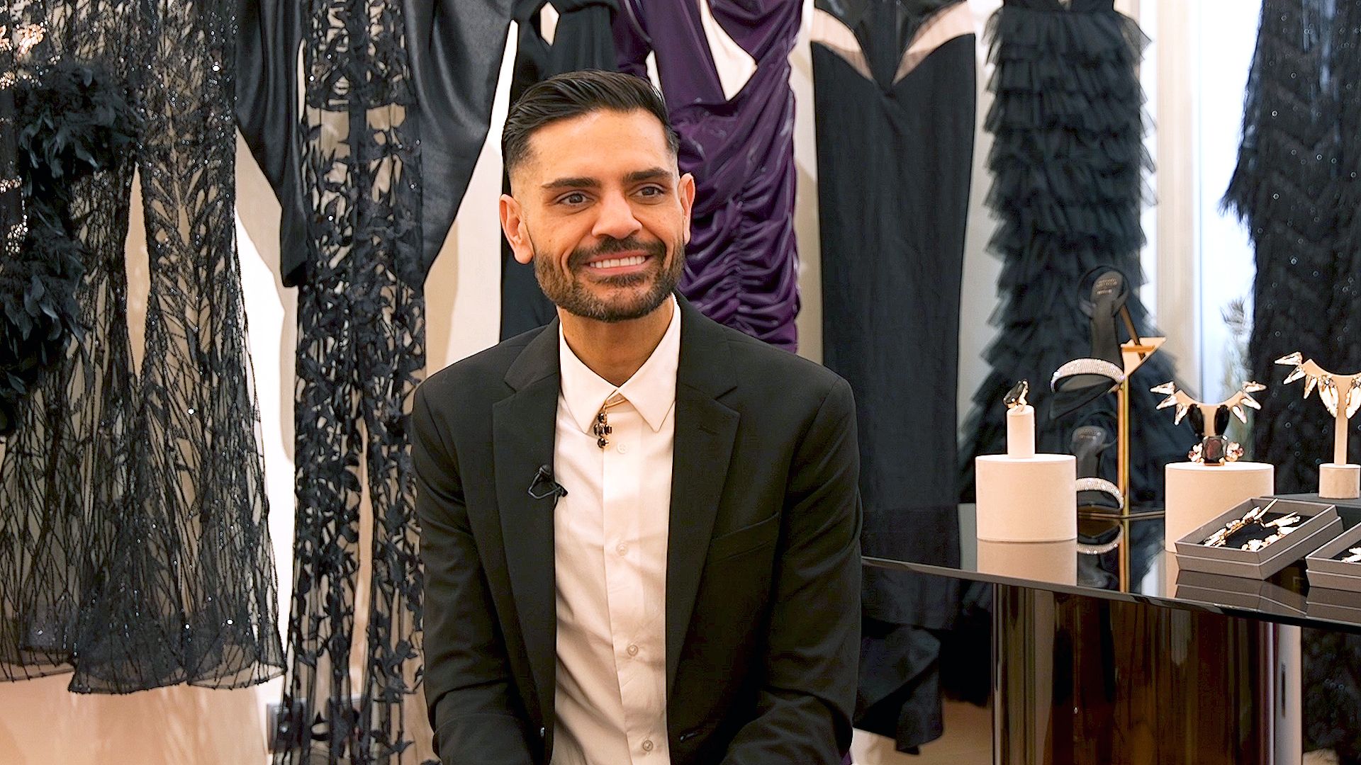 Michael Costello, el diseñador de las estrellas, debuta en Madrid: 'Me encantaría vestir a Eugenia Silva, tiene una clase atemporal'