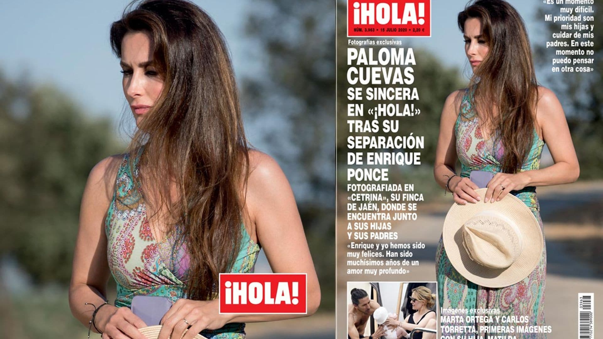 Paloma Cuevas, sincera en ¡HOLA!: 'Estoy serena, la felicidad de mis hijas está por encima de todo'