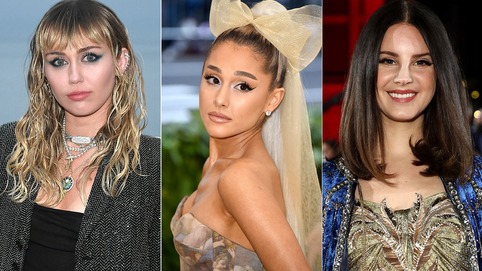 Miley Cyrus, Ariana Grande y Lana del Rey, tres 'ángeles' que unen sus fuerzas