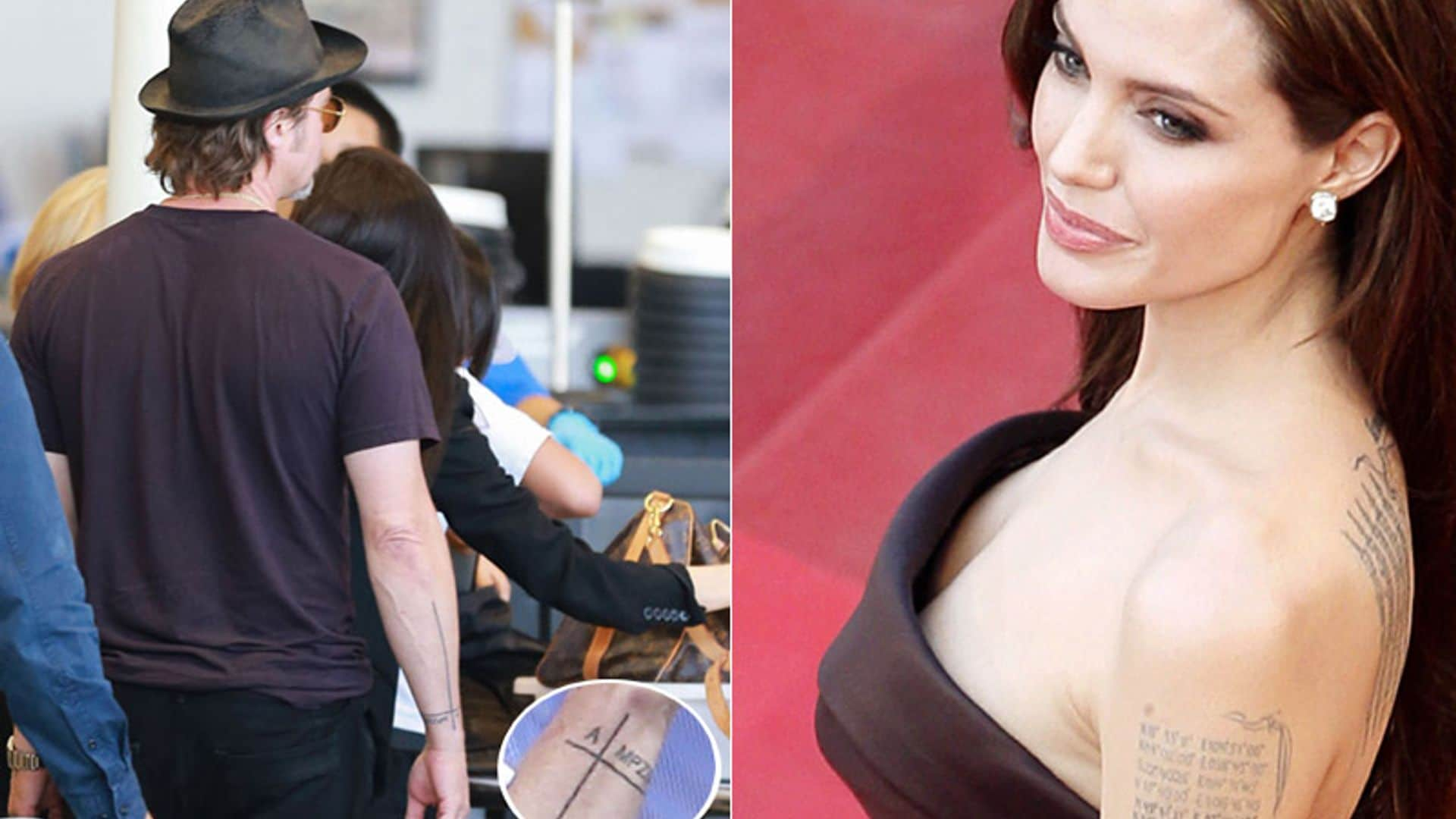 ¿Qué sucederá con los tatuajes de Angelina Jolie y Brad Pitt?