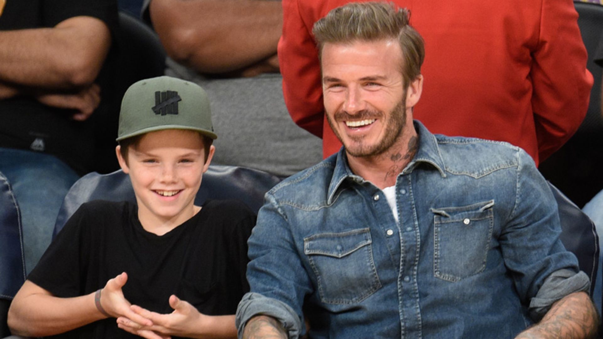 David Beckham, sorprendido por el talento de su hijo Cruz: 'Tiene una gran voz'