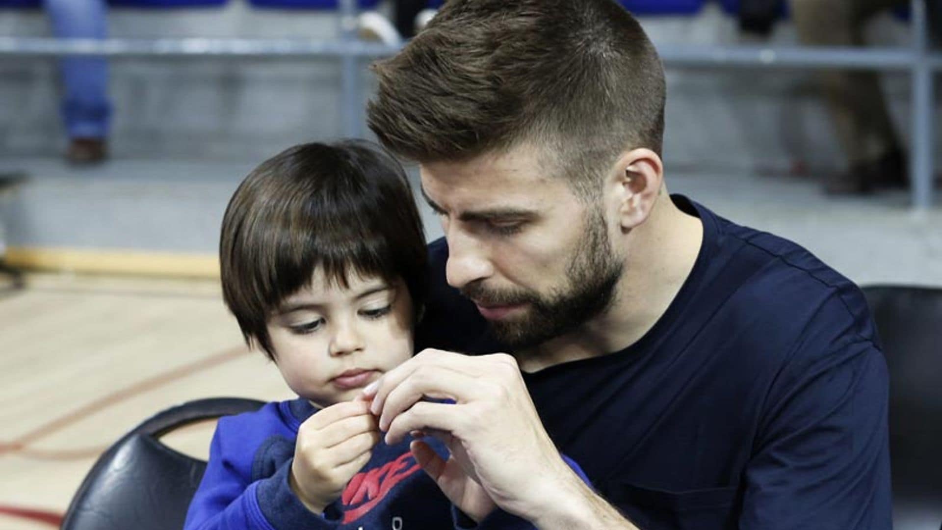 Milan, el mejor compañero de Piqué para una tarde de deporte