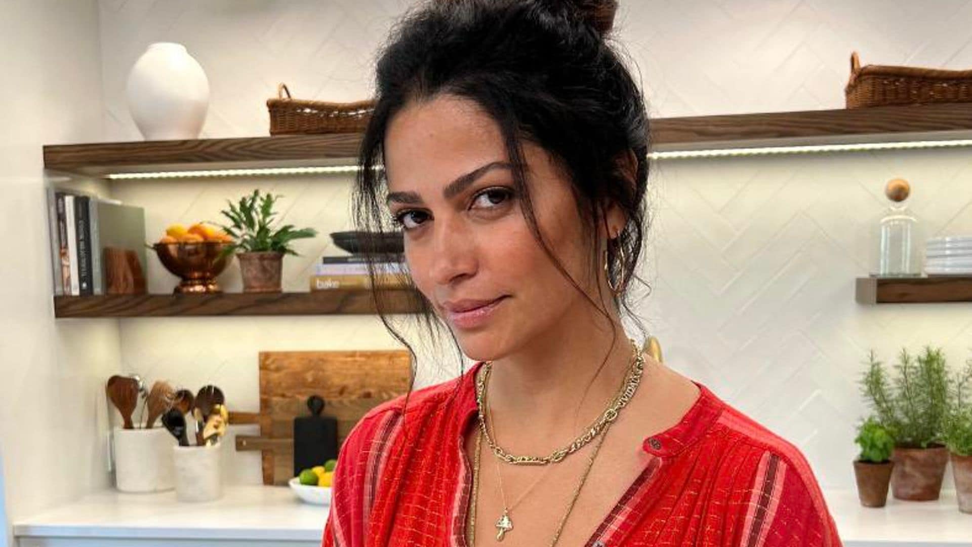 La botana fresca para una tarde de primavera cortesía de Camila Alves