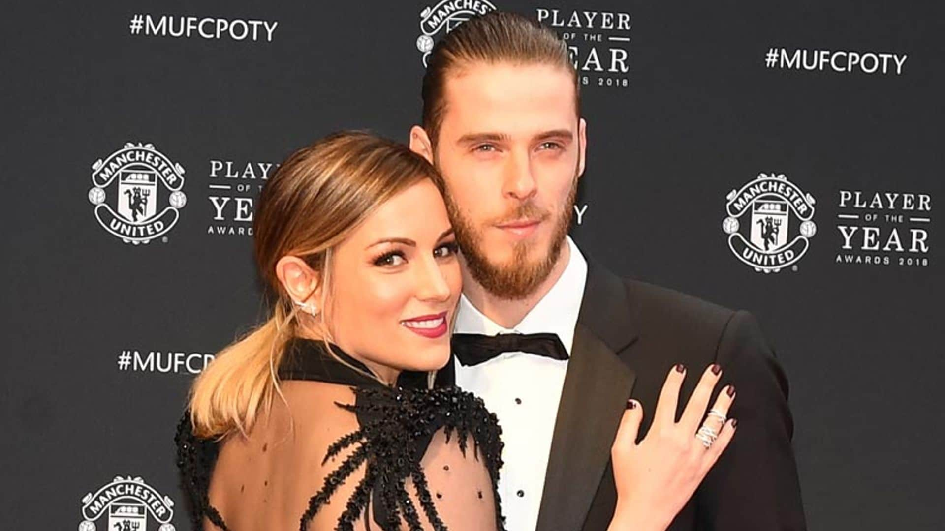 Edurne conquista Machester en una noche histórica para David de Gea