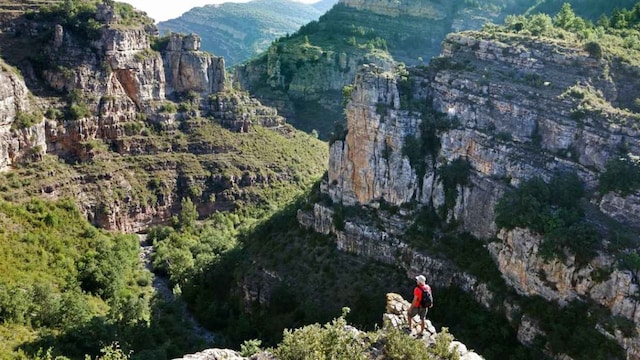 espectacular panoramica del canon rio leza