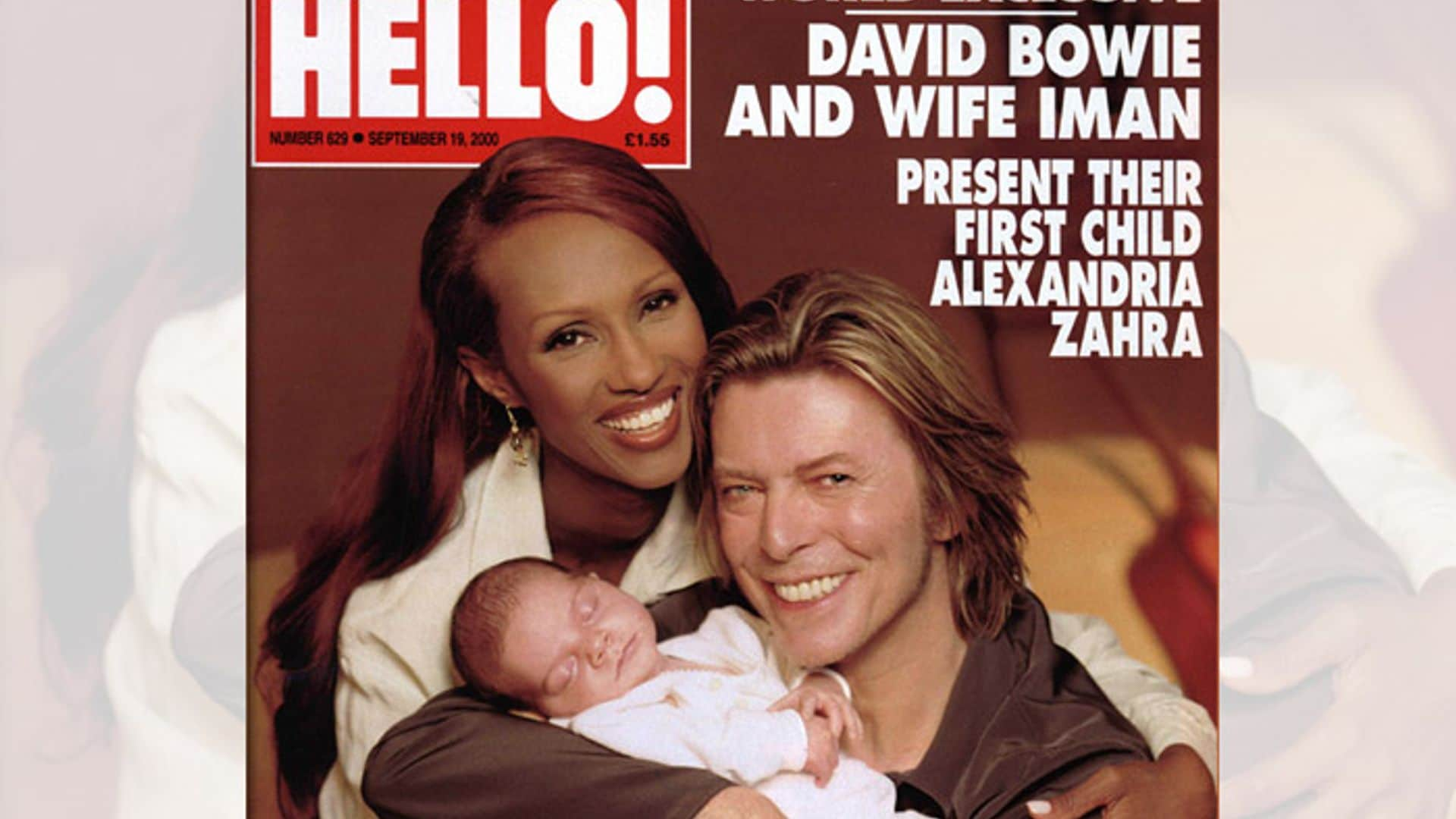 David Bowie compartió dos de los momentos más emocionantes de su vida con HELLO!