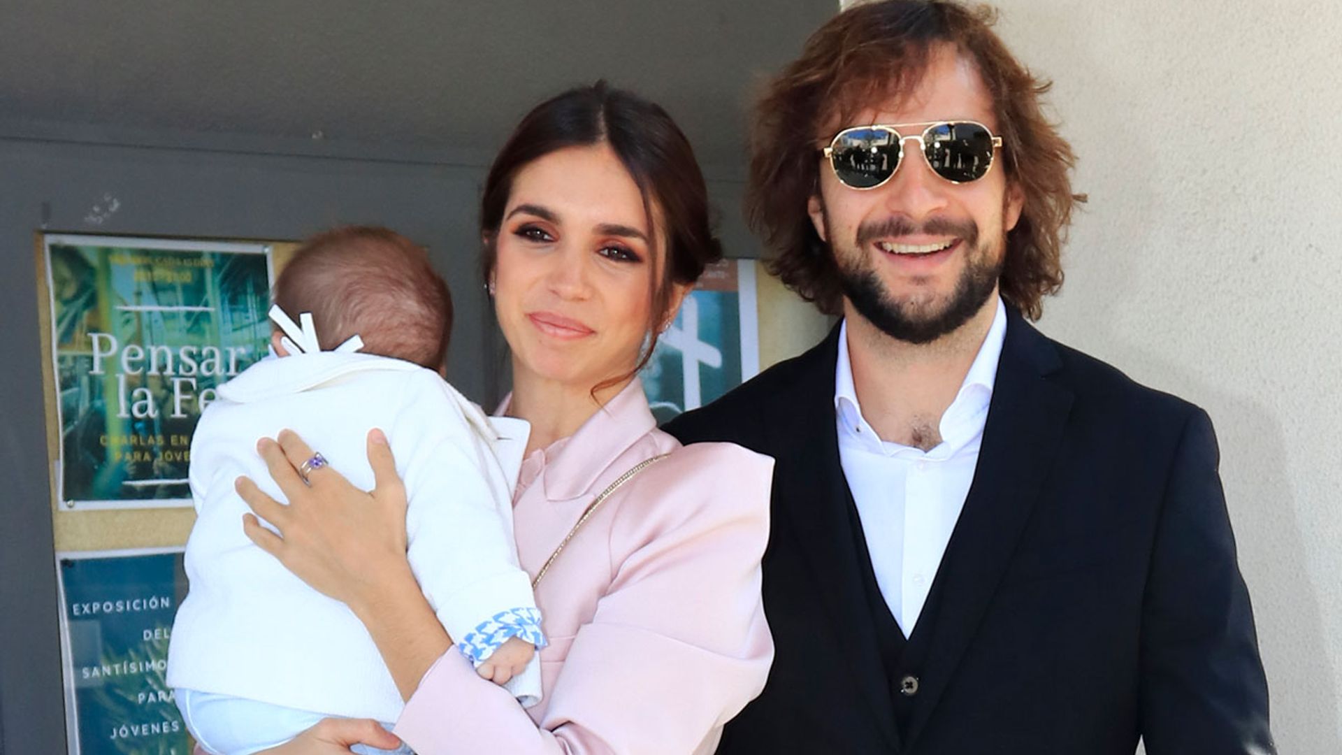 Elena Furiase y Gonzalo Sierra celebran el primer cumpleaños de su pequeño Noah