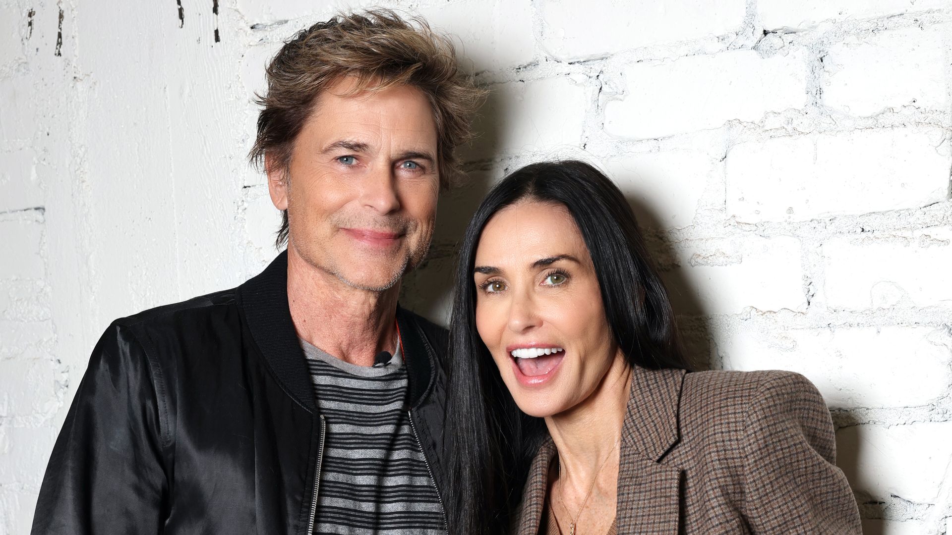 El emotivo reencuentro de Demi Moore y Rob Lowe casi 40 años después de su última película juntos