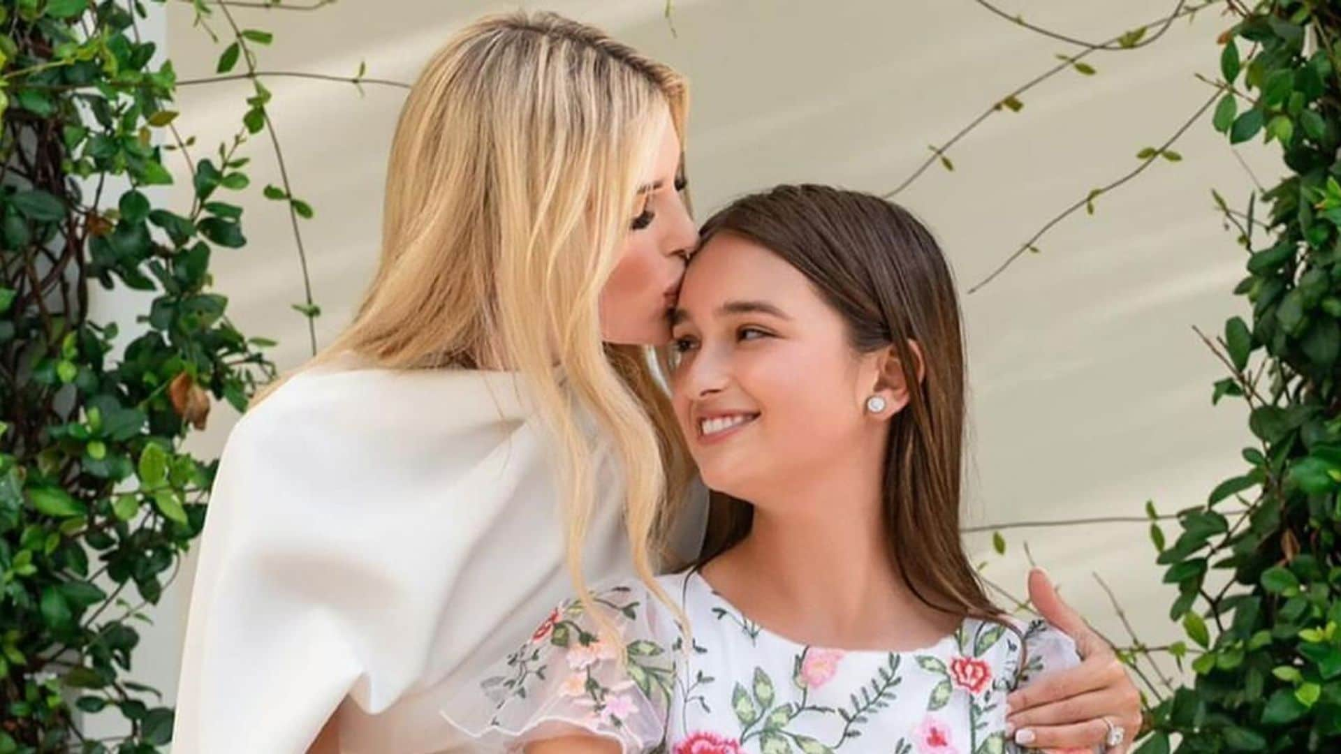 Arabella Rose, hija de Ivanka Trump, se vislumbra como la heredera del estilo y elegancia de su madre