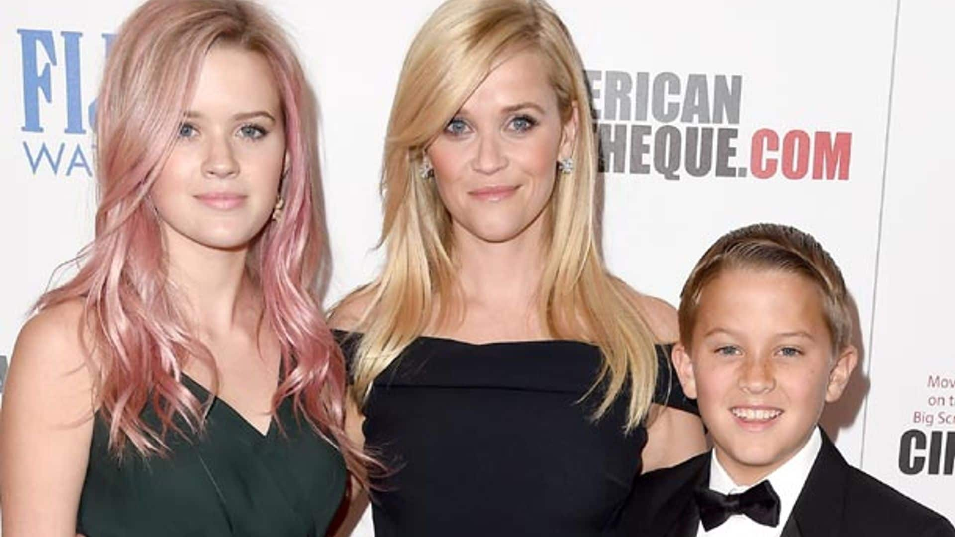 Reese Witherspoon presume de hijos en una cita muy especial