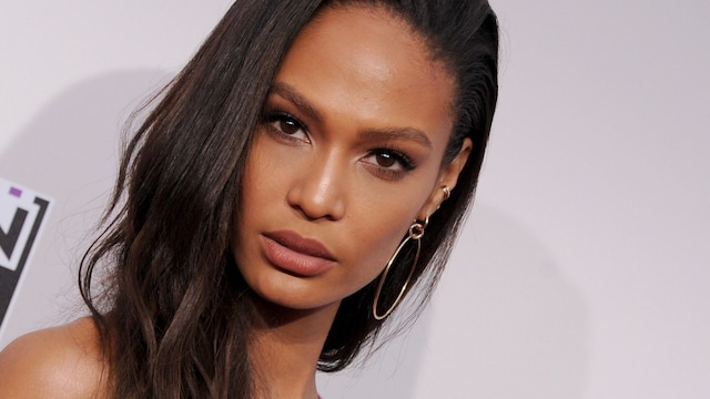 joan smalls con maquillaje natural