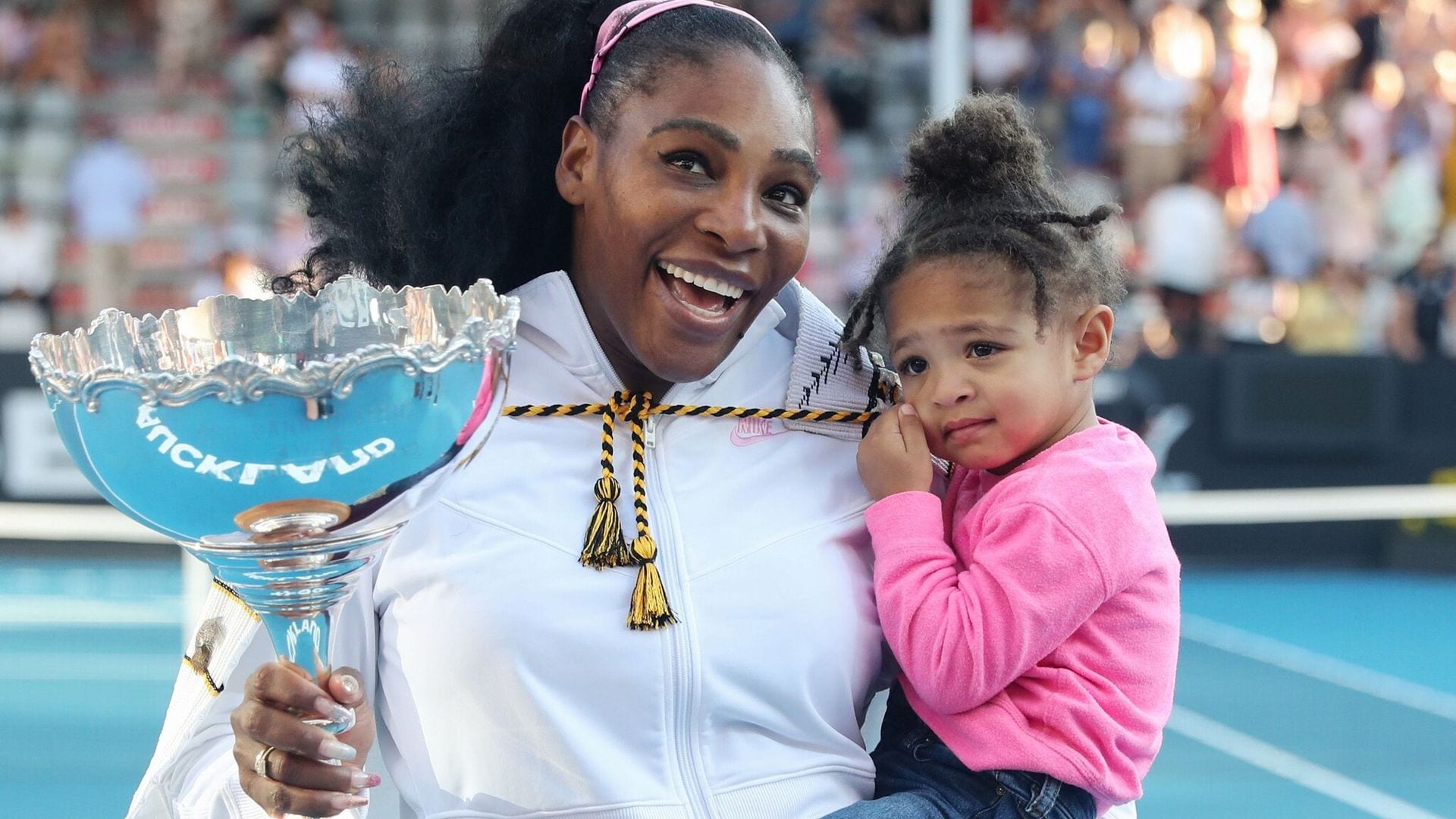 serena williams opens up about daughter s musical talent i have a baby mozart 
