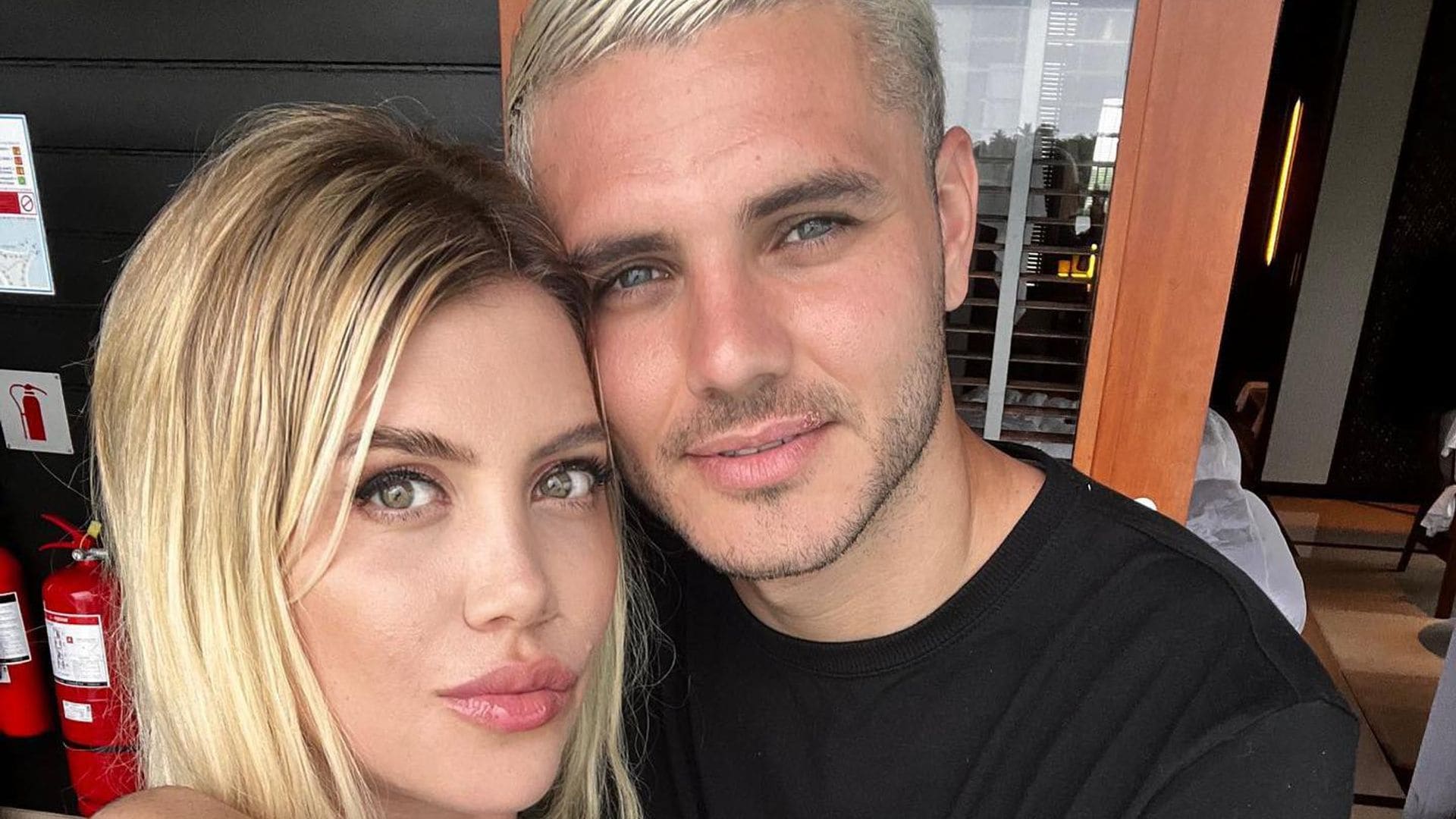 En medio de rumores sobre su salud, Wanda Nara reaparece junto a su esposo Mauro Icardi