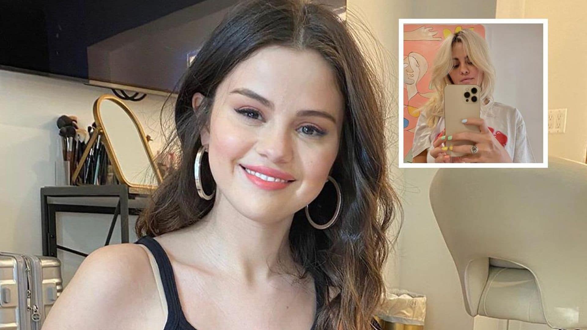 Selena Gomez cambia de look y se pasa al lado de las rubias