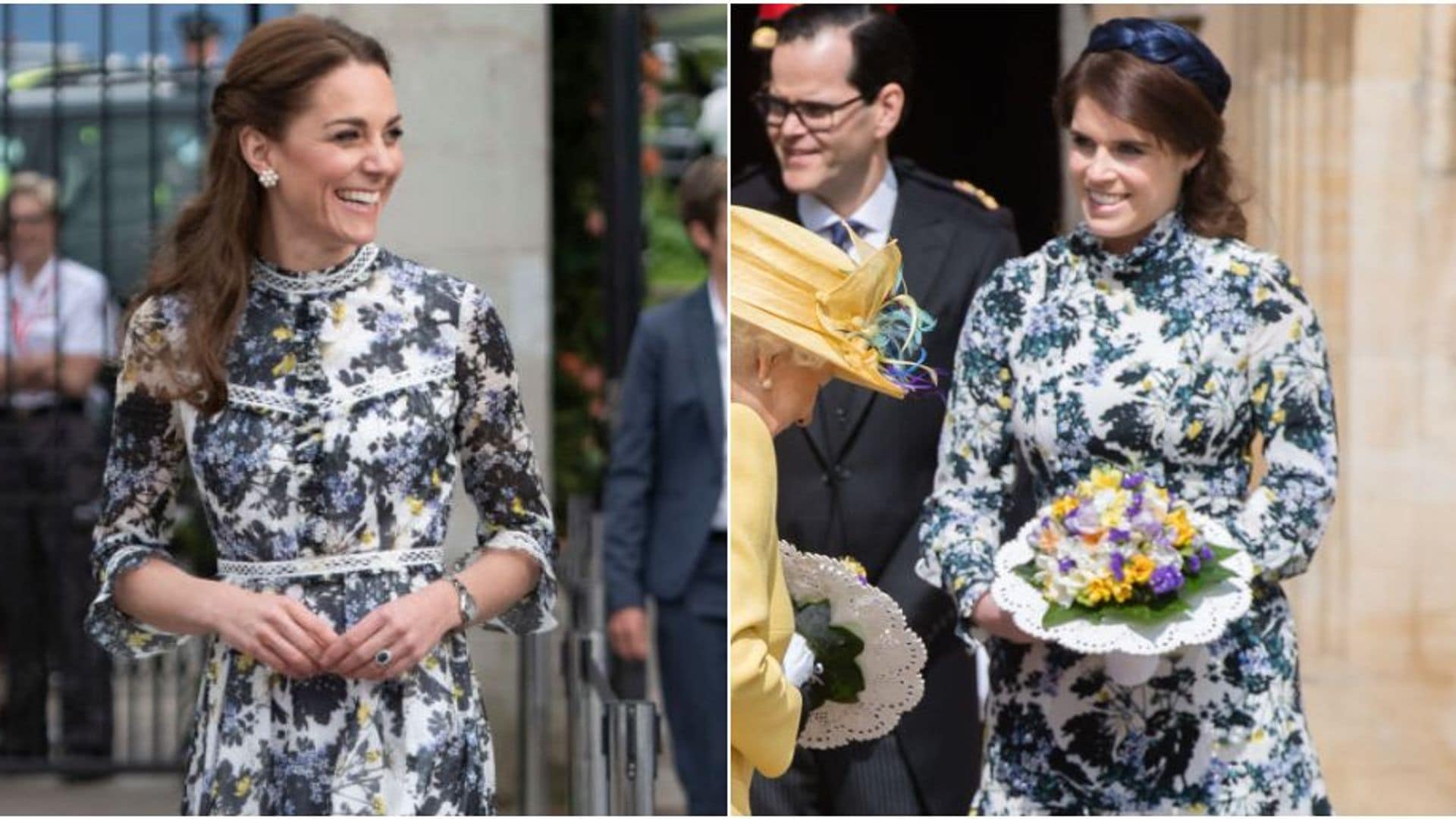 ¿Es este el estampado favorito de la realeza? Kate Middleton y la princesa Eugenie lo prefieren