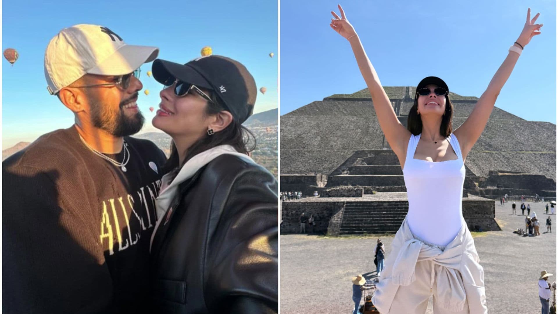 Sheynnis Palacios se despide de México con un romántico paseo por Teotihuacán