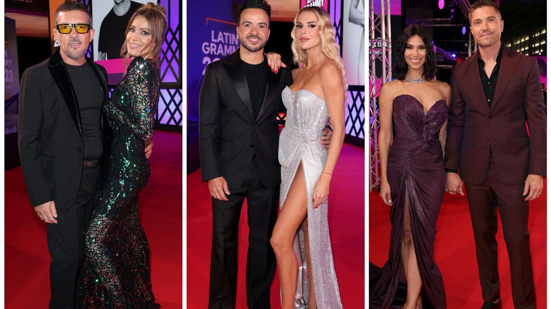 Latin GRAMMY: Las power couples que arrasaron en la alfombra roja