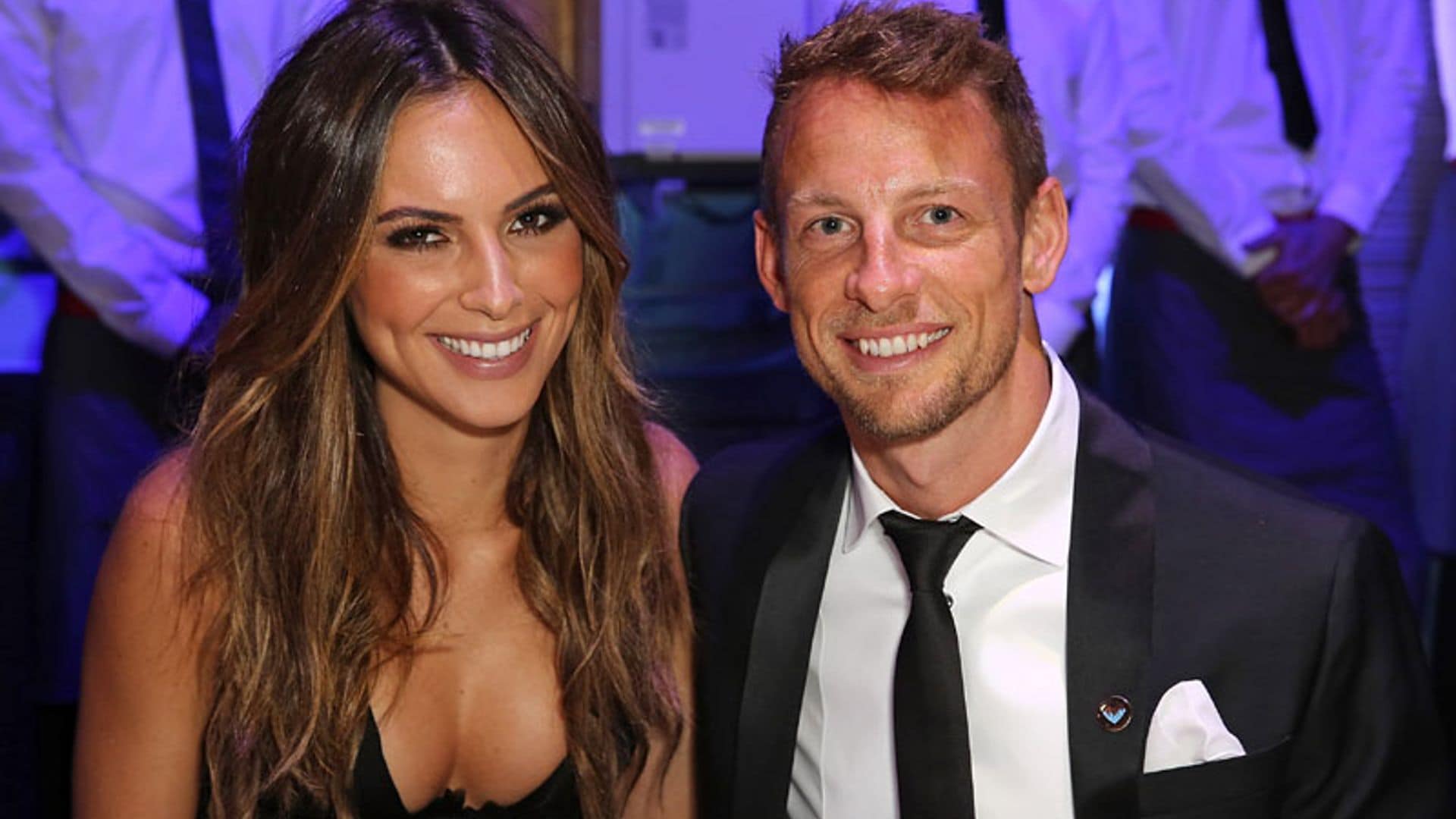 Jenson Button, expiloto de Fórmula Uno, anuncia su próxima paternidad con esta simpática imagen