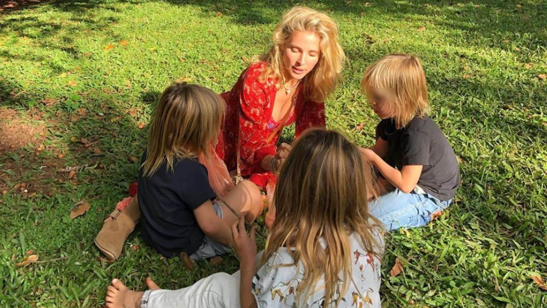 La odisea de Elsa Pataky para llevar a sus hijos al colegio entre inundaciones