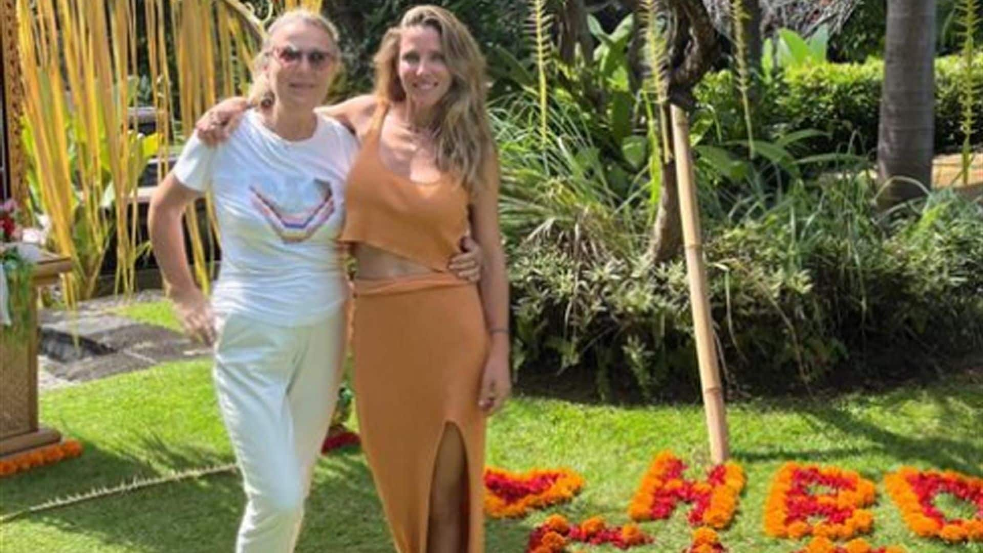 El exótico cumpleaños de Elsa Pataky en Bali con su familia, lleno de sorpresas y un 'invitado' muy peculiar