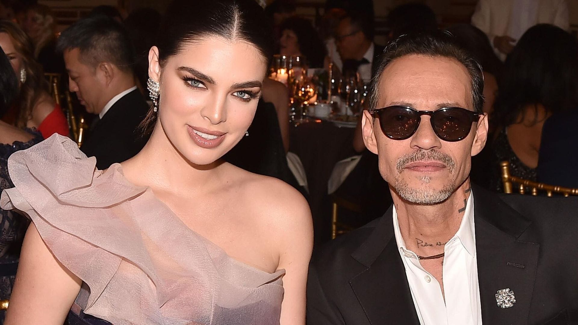 En pleno concierto, Marc Anthony grita su amor a Nadia Ferreira: ‘¡Me vuelves loco!’