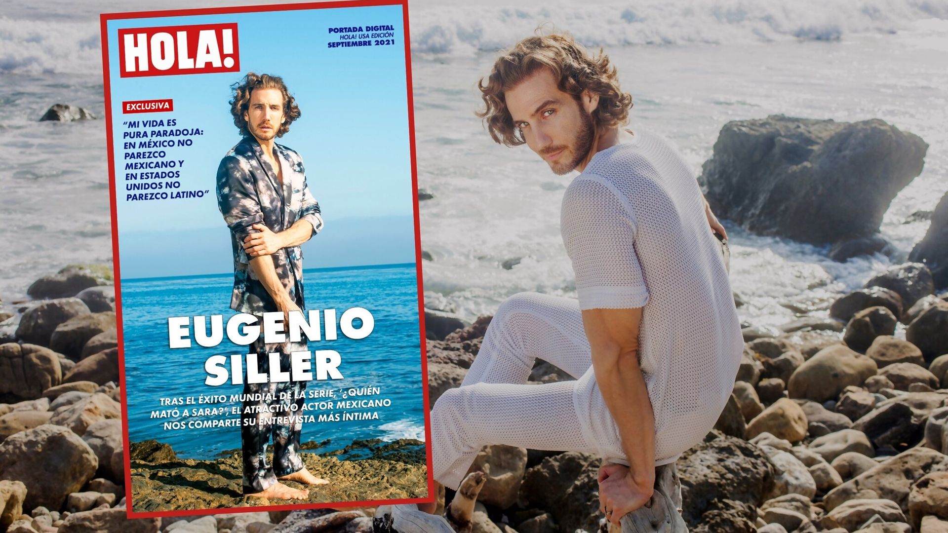 Tras el éxito mundial de la serie, ¿Quién mató a Sara?, Eugenio Siller nos comparte su entrevista más íntima