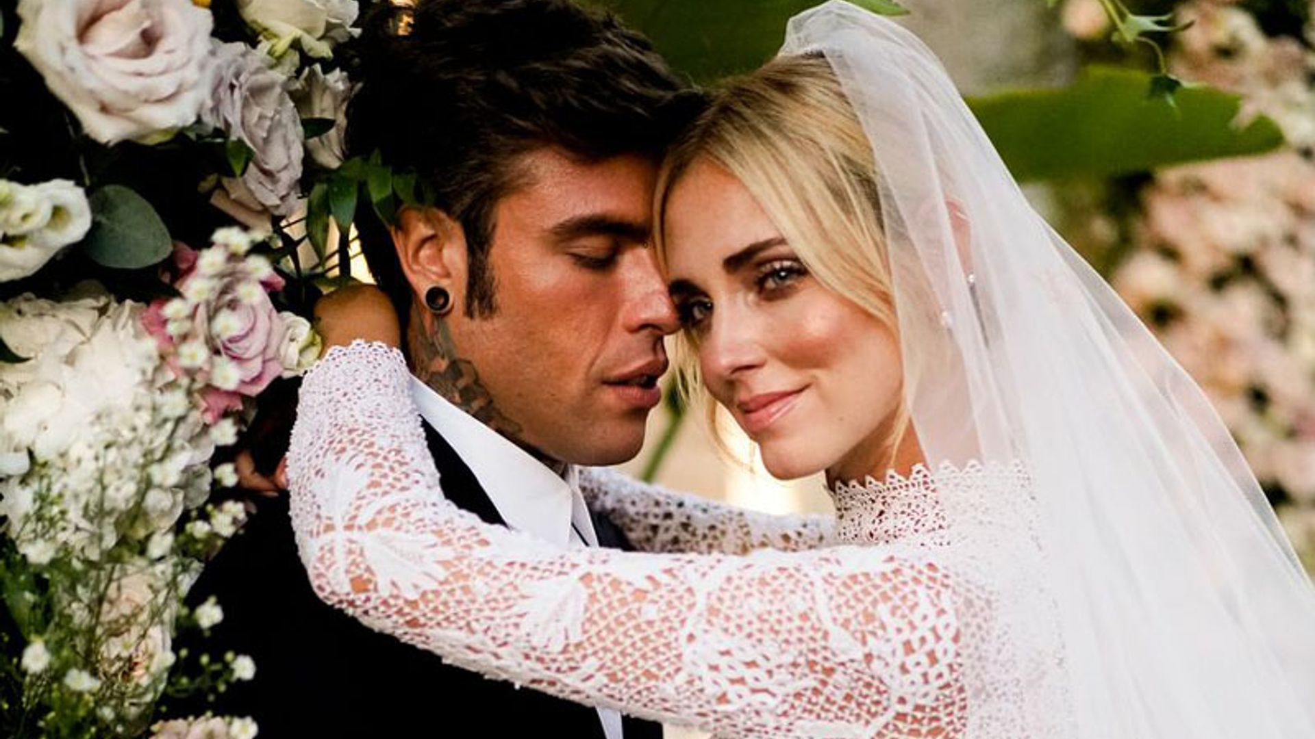 El vestido de novia de Chiara Ferragni, una oda al romanticismo