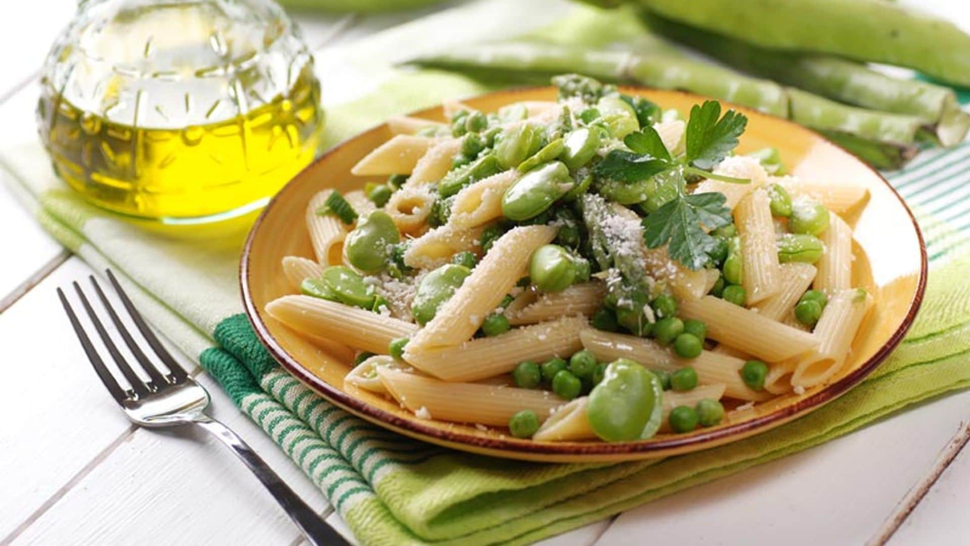 Ensalada templada de macarrones