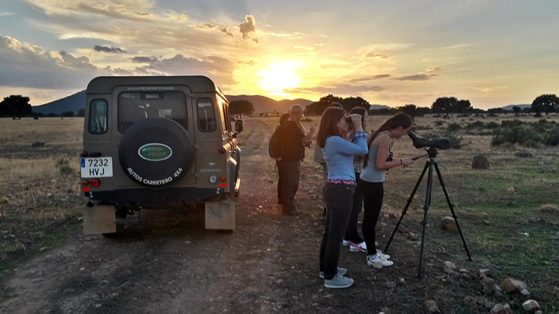 Con los niños por el Serengeti manchego