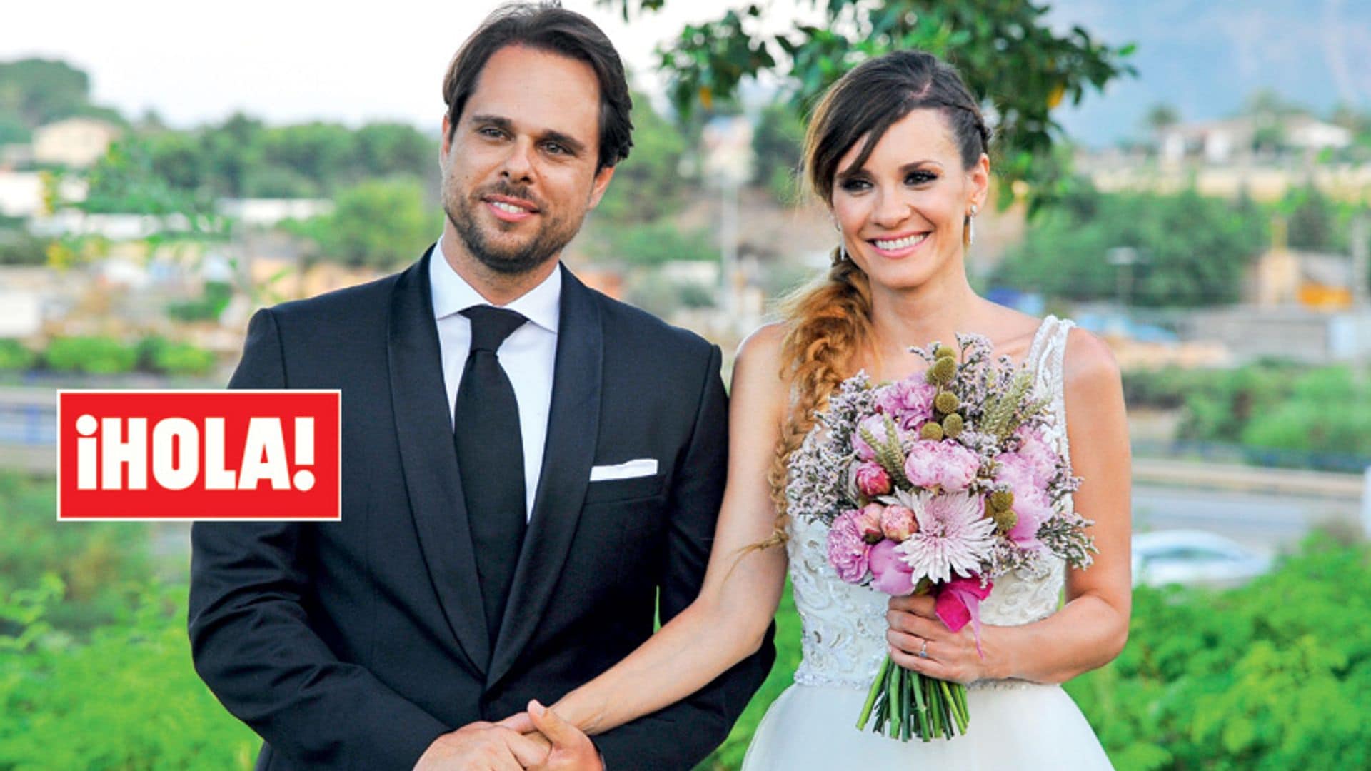 Exclusiva en ¡HOLA!: La boda llena de magia de Elena Ballesteros con Juan Antonio Susarte