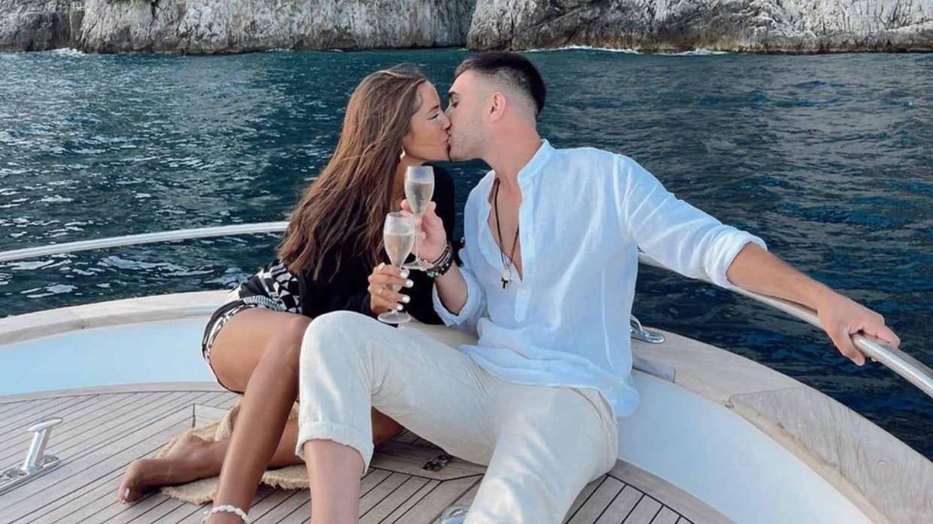 Melyssa Pinto presenta a su novio durante su viaje de enamorados por Italia