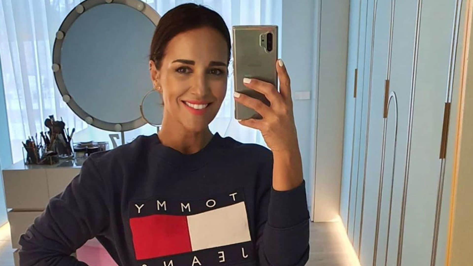 Paula Echevarría se apunta al look deportivo más icónico de Diana de Gales