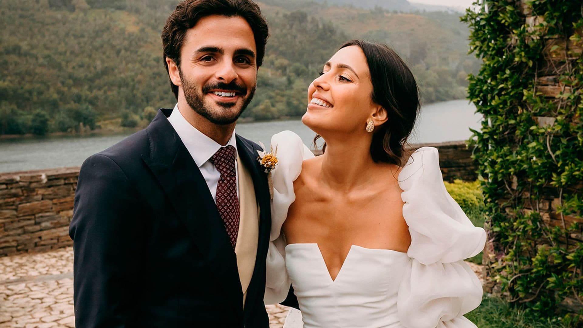 La boda de Anita da Costa, la 'influencer' portuguesa que convirtió su vestido en fenómeno viral