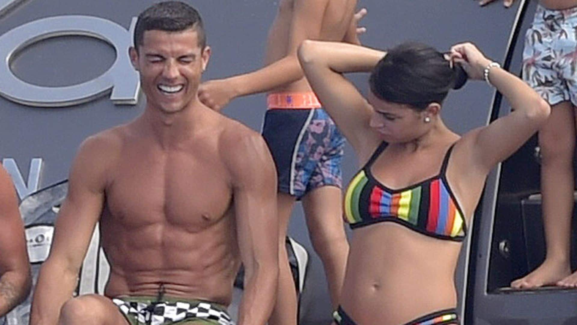 Primeras imágenes de Georgina y Cristiano juntos de vacaciones