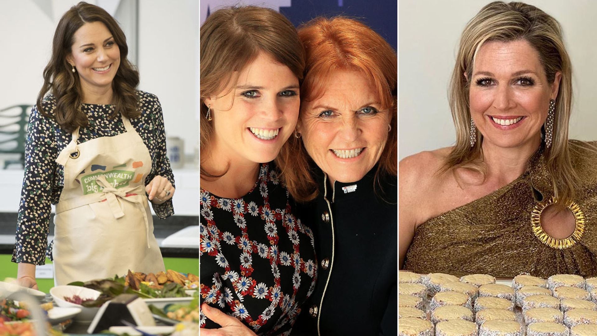 Kate Middleton, Sarah Ferguson o Máxima de Holanda, 'royals' que disfrutan en la cocina