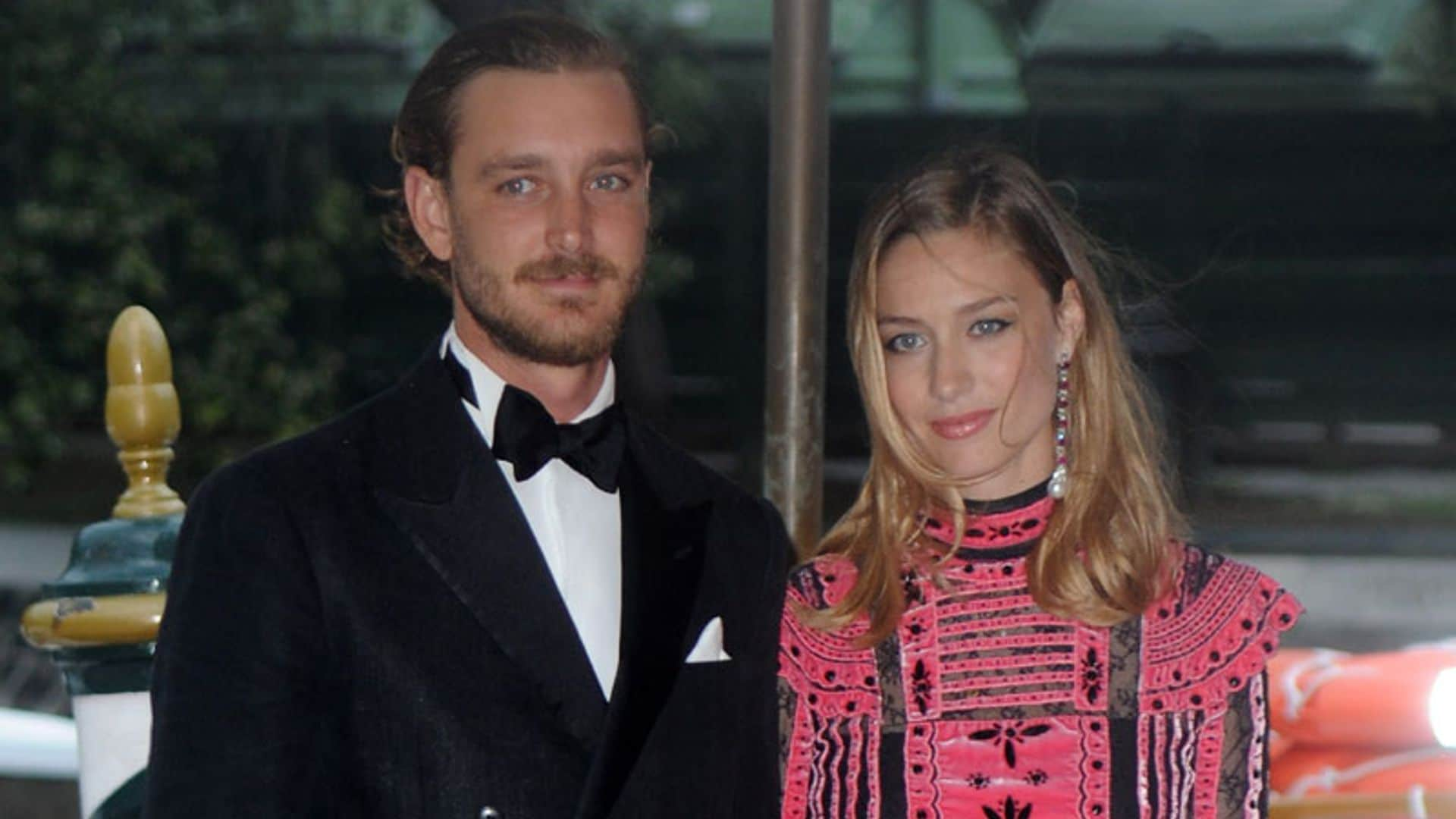 Beatrice Borromeo y Pierre Casiraghi, el glamour de Mónaco desembarca en Venecia