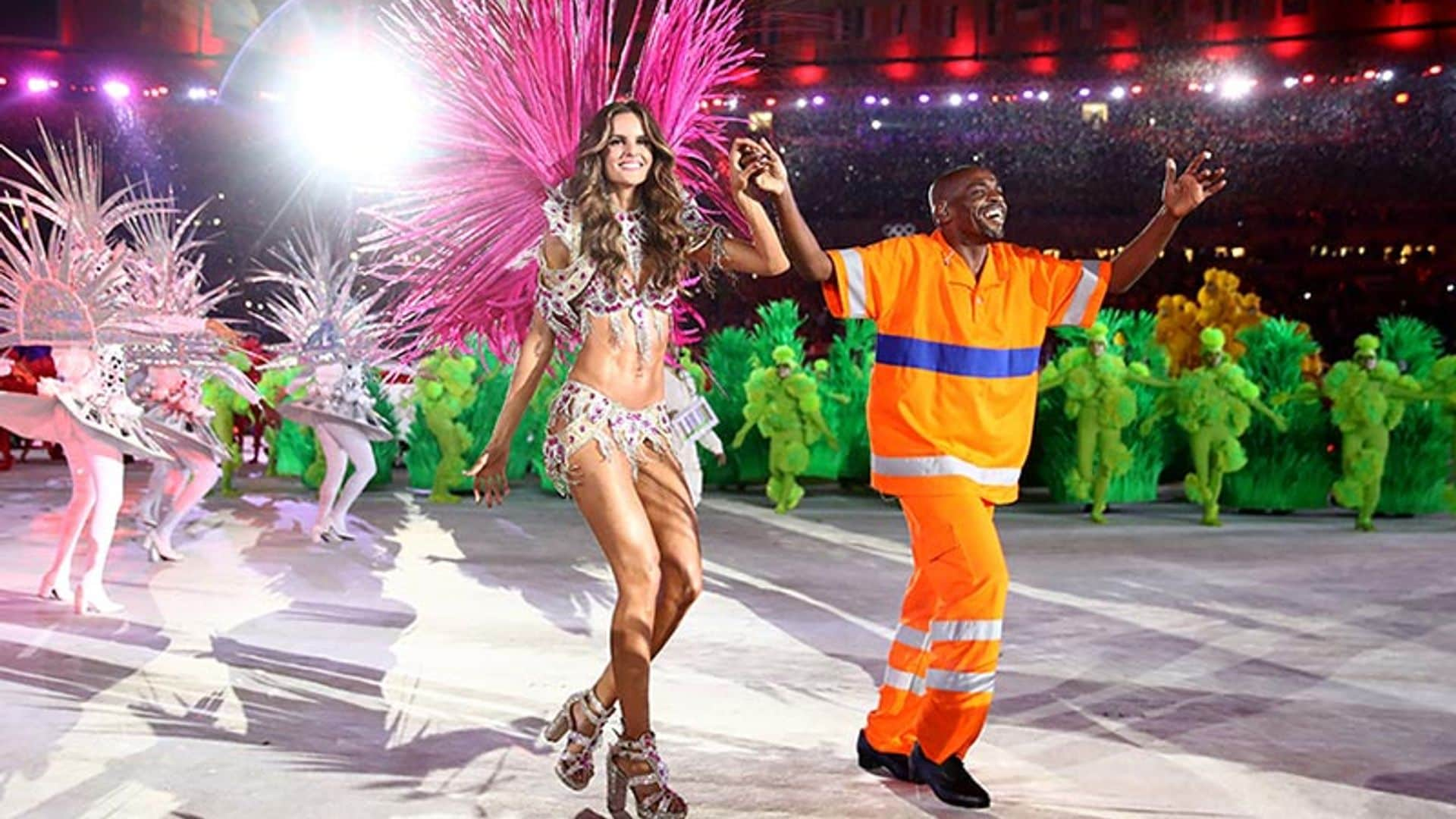 Izabel Goulart se ‘marca’ un Victoria’s Secret en la clausura de los Juegos Olímpicos de Río