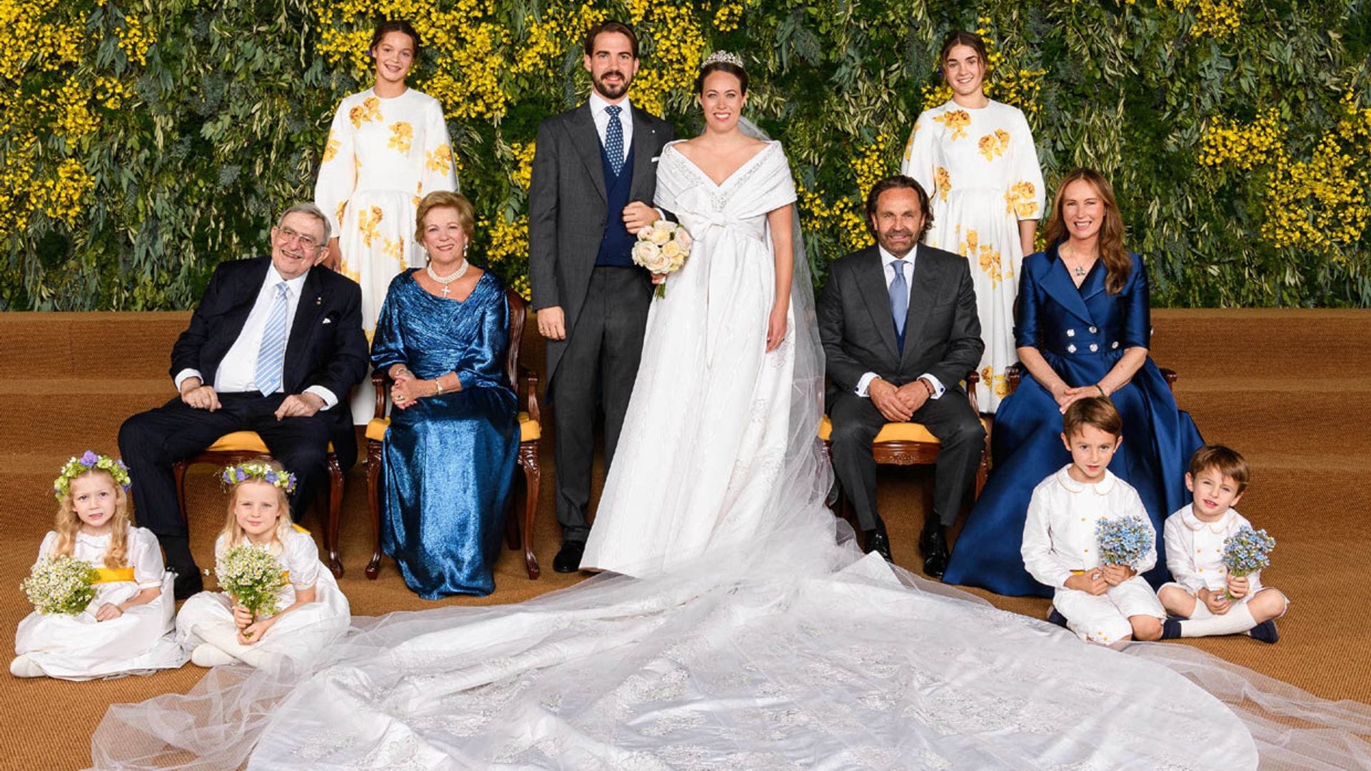 Las fotografías oficiales de la boda de Philippos de Grecia y Nina Flohr en Atenas