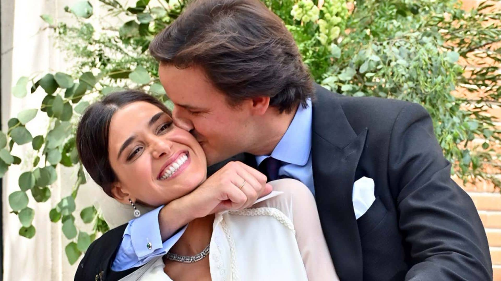 Inés Domecq y María García de Jaime, entre los invitados a la boda de la diseñadora Lucía Martín Alcalde