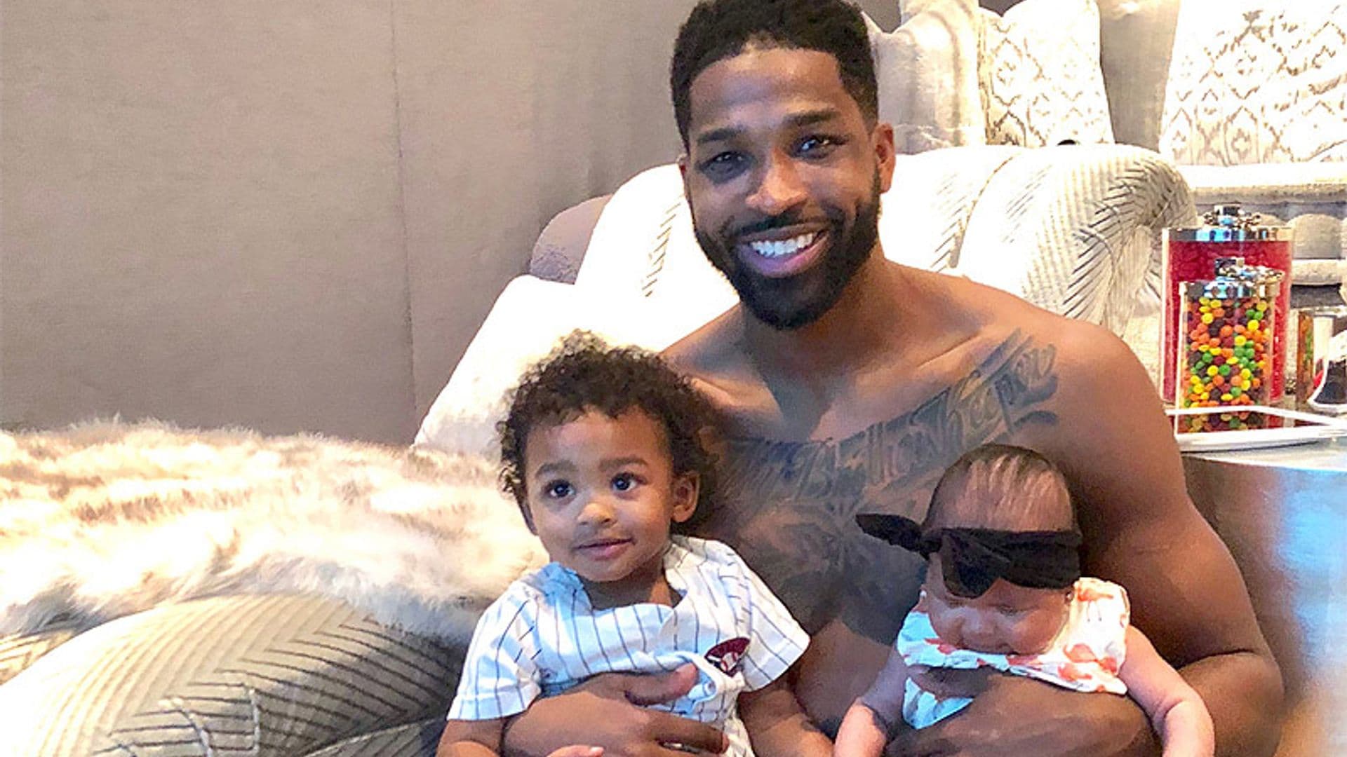 El adorable baile de True, la hija de Khloé Kardashian y Tristan Thompson, con su papá